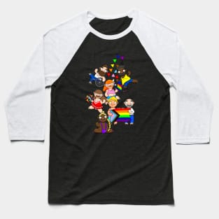 Pride Party Baseball T-Shirt